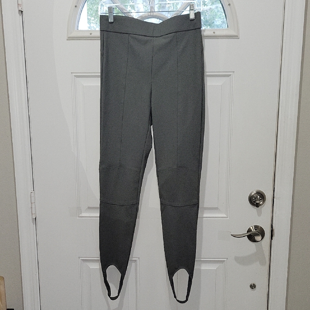 Zara Gray Equestrian/Stirrup Leggings/ Riding Pants Size L